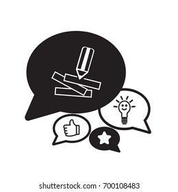 Lápiz. Icono