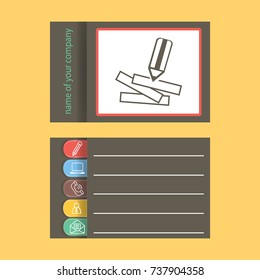 Pencil. Icon