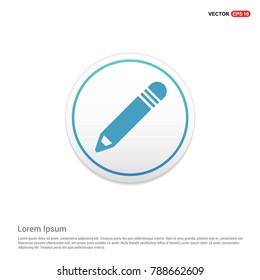 pencil icon Background icon template