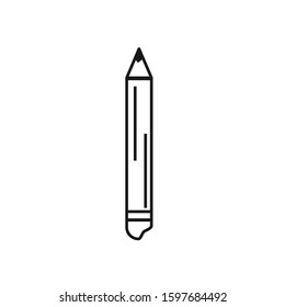 Pencil icon design template EPS 10