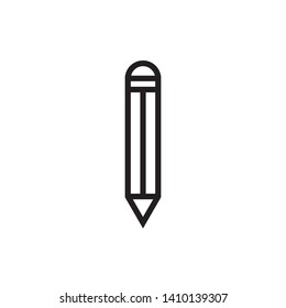 pencil icon design template. Trendy style, vector eps 10