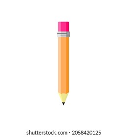 Pencil icon design template vector isolated illustration