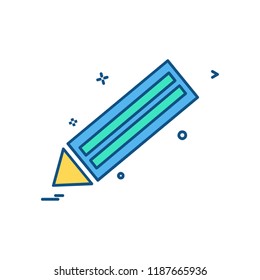Pencil  icon design vector