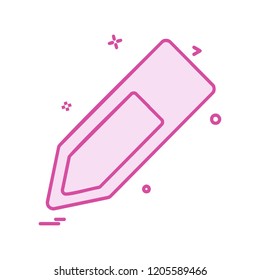 Pencil icon design vector 