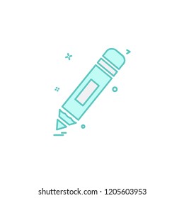 Pencil icon design vector