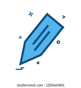 Pencil icon design vector 