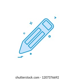 Pencil icon design vector
