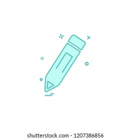 Pencil icon design vector