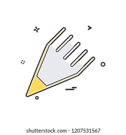 Pencil icon design vector