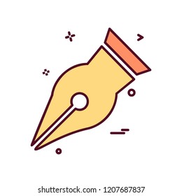 Pencil icon design vector 