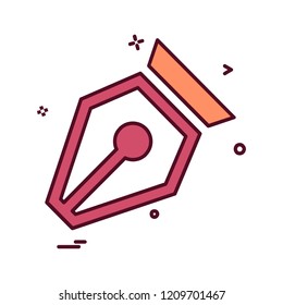 Pencil icon design vector 