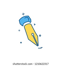 Pencil icon design vector
