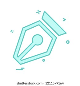 Pencil icon design vector 