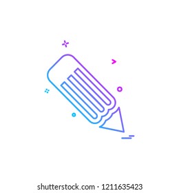 Pencil icon design vector