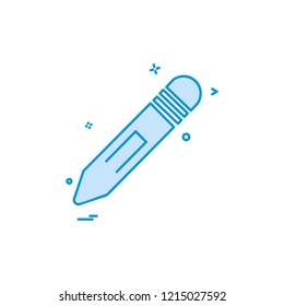 Pencil icon design vector