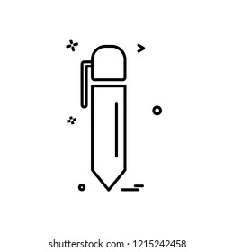 pencil icon design vector