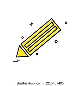 Pencil  icon design vector