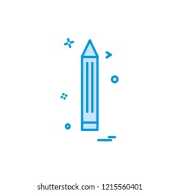 Pencil icon design vector