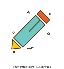Pencil icon design vector