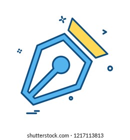 Pencil icon design vector 