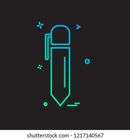 pencil icon design vector