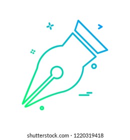 Pencil icon design vector 