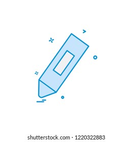 Pencil icon design vector
