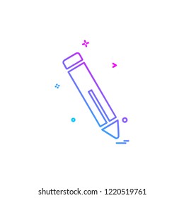 Pencil icon design vector