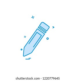Pencil icon design vector
