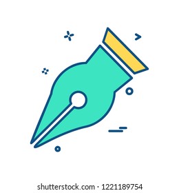 Pencil icon design vector 