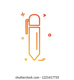 pencil icon design vector