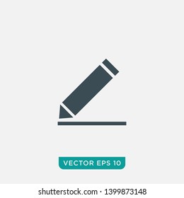 Pencil Icon Design, Vector EPS10