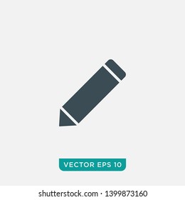 Pencil Icon Design, Vector EPS10