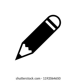 Pencil icon design in vector. Symbol related of education. 