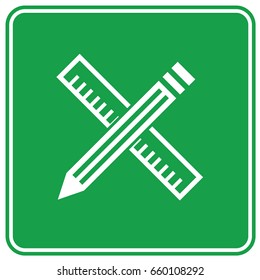 Pencil icon design,clean vector