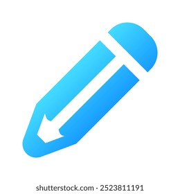 Pencil icon. pencil, draw, writing, education, pen, school, student, tool, edit, sketch. Vector icon illustration