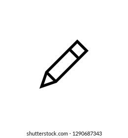 Pencil icon. Edit icon vector. sign up Icon vector