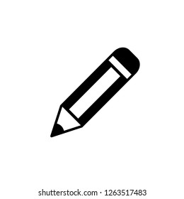 Pencil icon. Editable vector 64x64 Pixel. 