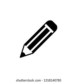 Pencil icon. Editable vector 64x64 Pixel. 