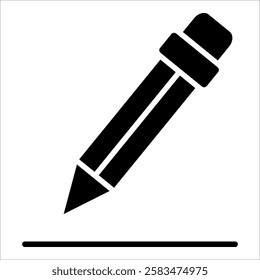 Pencil Icon Element For Design