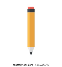 Pencil icon . Elements in flat design.