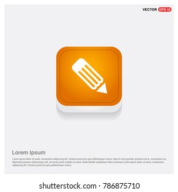 Pencil icon - EPS 10