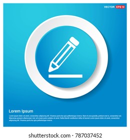 Pencil icon - EPS 10