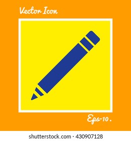 Pencil Icon. Eps-10.