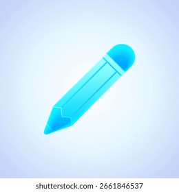 Icono de lápiz: herramienta esencial para escribir y aprender simboliza la escritura, el aprendizaje y los esfuerzos académicos. Ideal para contenido educativo, materiales escolares y guías de estudio