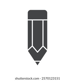 pencil icon Flat logo set collection