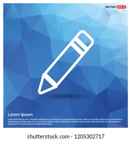 Pencil icon - Free vector icon