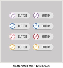 Pencil icon - Free vector icon