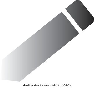 pencil  icon gradient color eps format