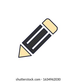 Pencil Icon for Graphic Design Projects
